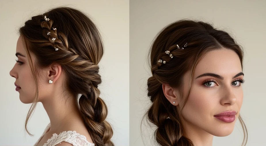 Test Your Bridal Hair with AI