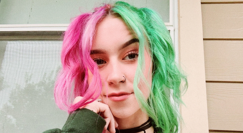 The Pink and Green Hair Fashion Trend