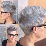 Short gray hairstyles for women of all ages